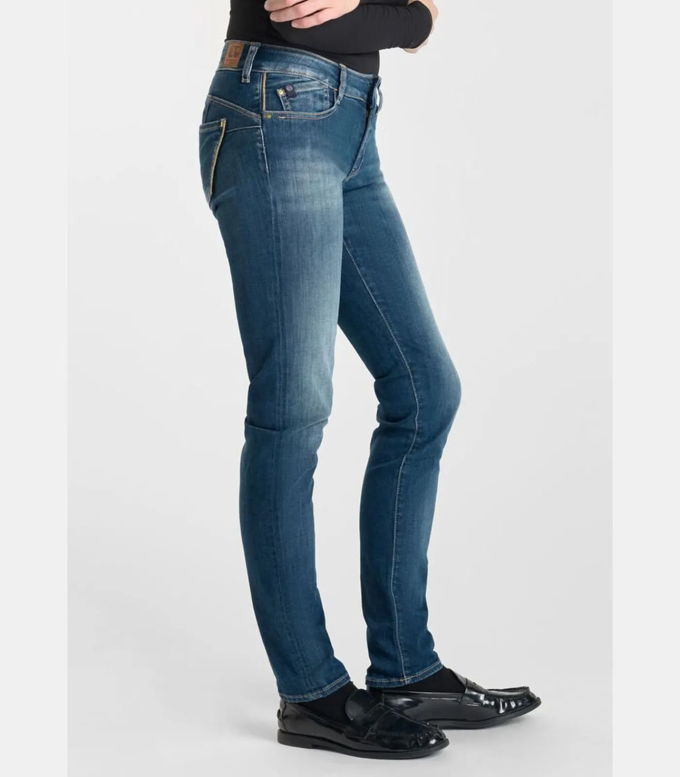 Le Temps des Cerises Jeans push-up slim PULP, lengte 34 blue Hot