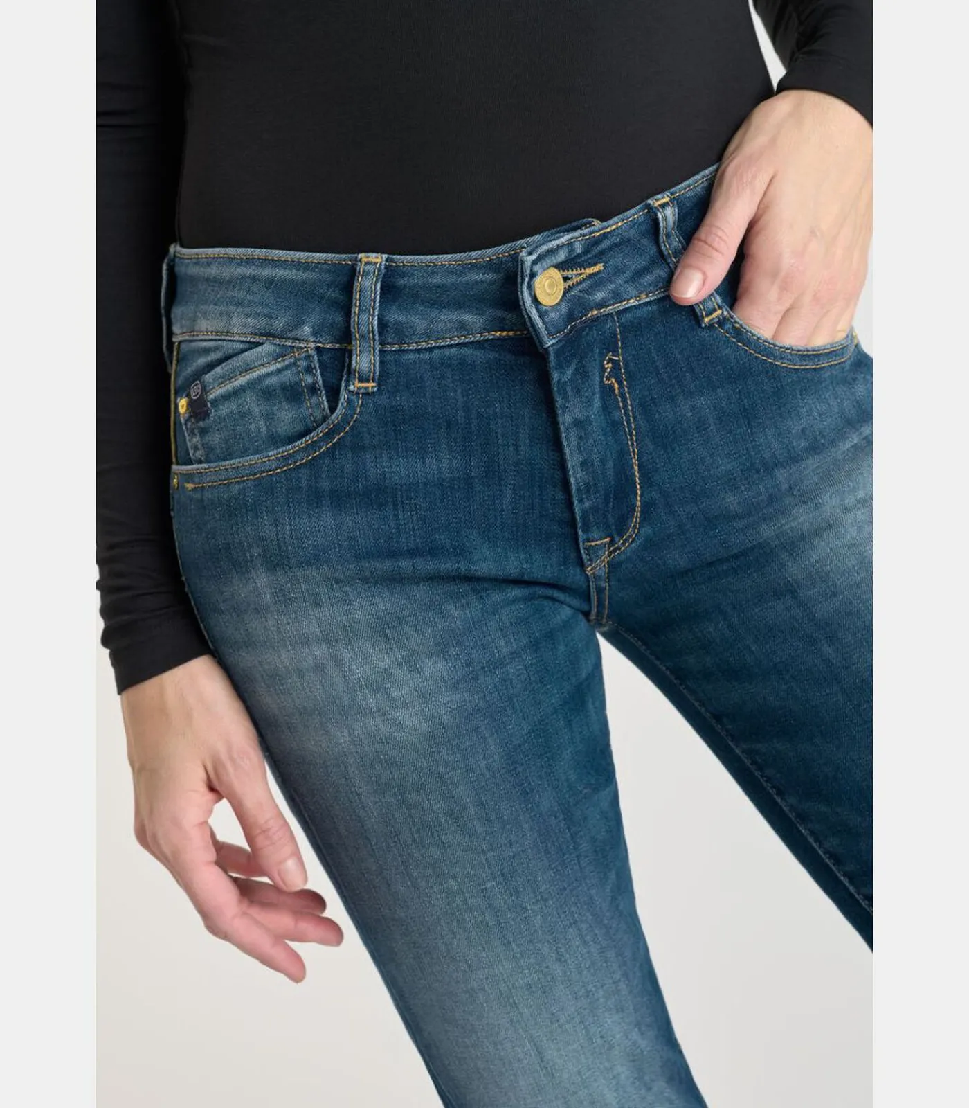 Le Temps des Cerises Jeans push-up slim PULP, lengte 34 blue Hot