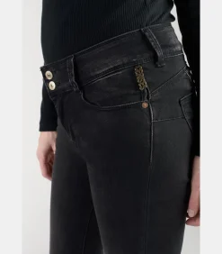 Le Temps des Cerises Jeans push-up slim ULTRA PULP, 7/8 black Discount