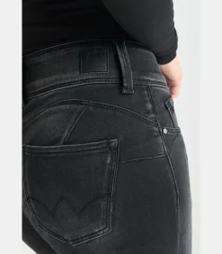 Le Temps des Cerises Jeans push-up slim ULTRA PULP, lengte 34 black New