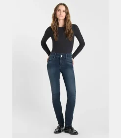 Le Temps des Cerises Jeans push-up slim ULTRA PULP, lengte 34 blue New