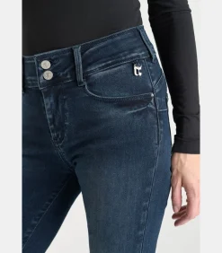 Le Temps des Cerises Jeans push-up slim ULTRA PULP, lengte 34 blue New