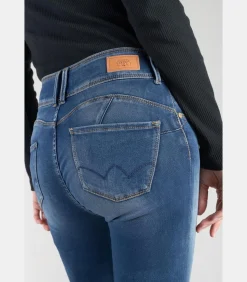 Le Temps des Cerises Jeans push-up slim ULTRA PULP, 7/8 blue Outlet