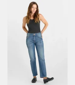 Le Temps des Cerises Jeans recht 400/18 mom, lengte 34 blue Online