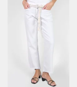 Le Temps des Cerises Jeans recht PRISKA, 7/8 white Hot