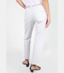 Le Temps des Cerises Jeans recht PRISKA, 7/8 white Hot