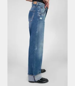 Le Temps des Cerises Jeans regular 400/28, lengte 34 blue