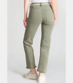 Le Temps des Cerises Jeans regular Pricilia, 7/8 green