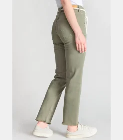 Le Temps des Cerises Jeans regular Pricilia, 7/8 green