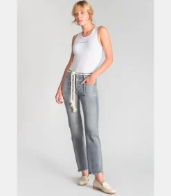 Le Temps des Cerises Jeans regular Pricilia, 7/8 gray Hot