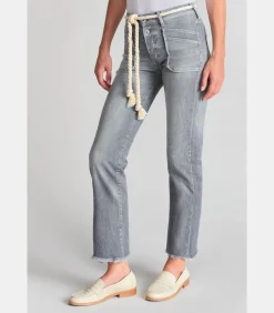 Le Temps des Cerises Jeans regular Pricilia, 7/8 gray Hot