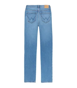 Wrangler Jeans slanke pasvorm voor dames blue Online