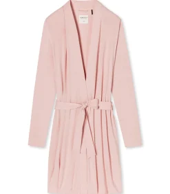 SCHIESSER Jersey - badjas pink Online