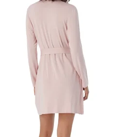 SCHIESSER Jersey - badjas pink Online