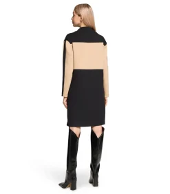 Betty Barclay Jersey jurk creme/black Discount