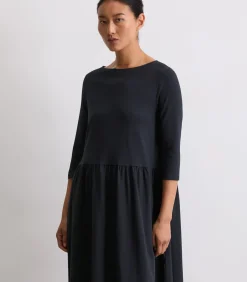 Marc O'Polo Jersey jurk regular darkBlue Outlet