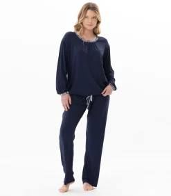 LE CHAT Jersey pyjama BRADLEY 102 blue Outlet