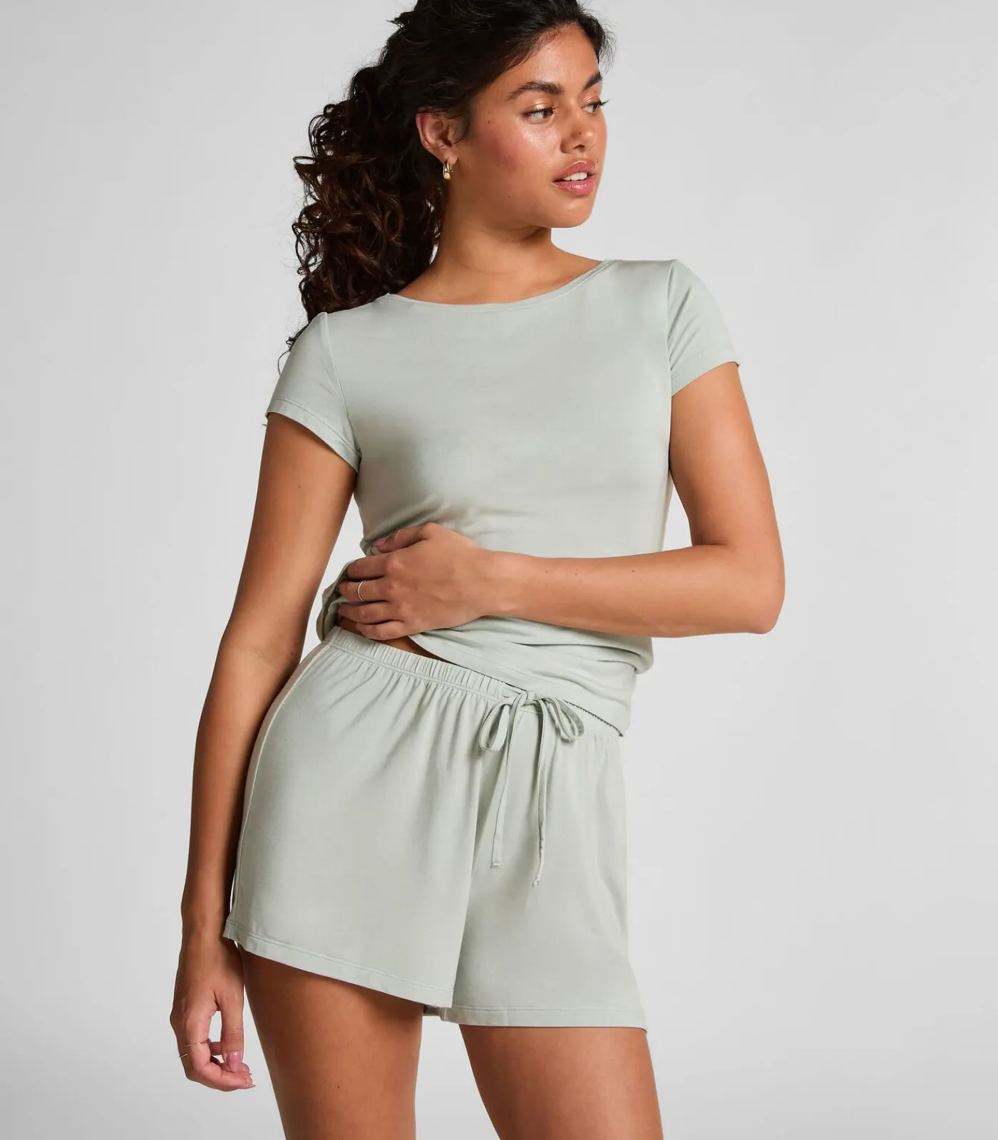 Hunkemöller Jersey pyjamaset gray Hot