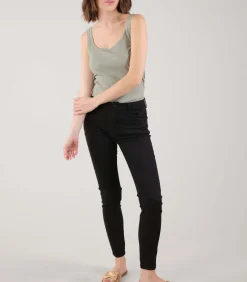 Deeluxe JESS - Slim-fit jeans voor dames black