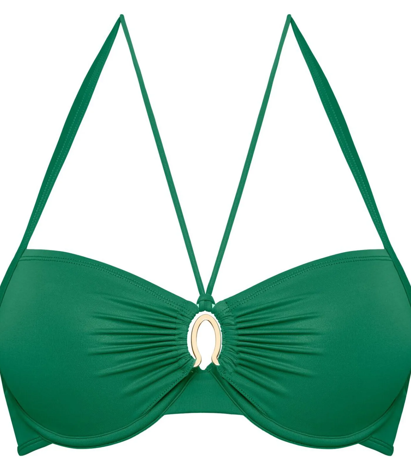 Marlies Dekkers jet set push up bikini top greenPatent Outlet