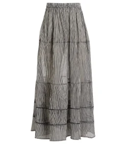 Mart Visser Jody Print Rok Navy / Off White navyBlue/offWhite New