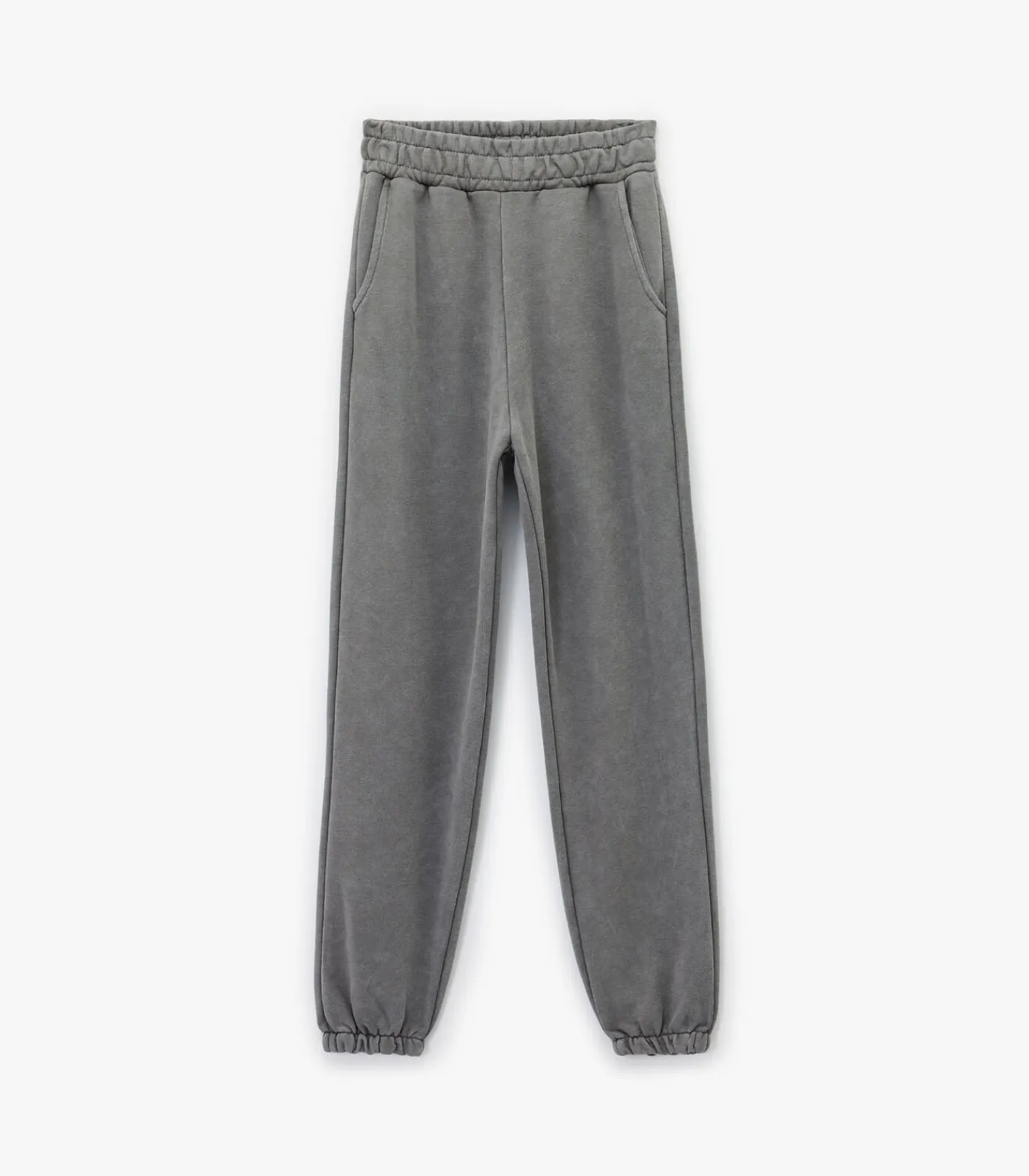 Koton Joggingbroek Normale Taille Zakken Elastische Manchet gray Hot