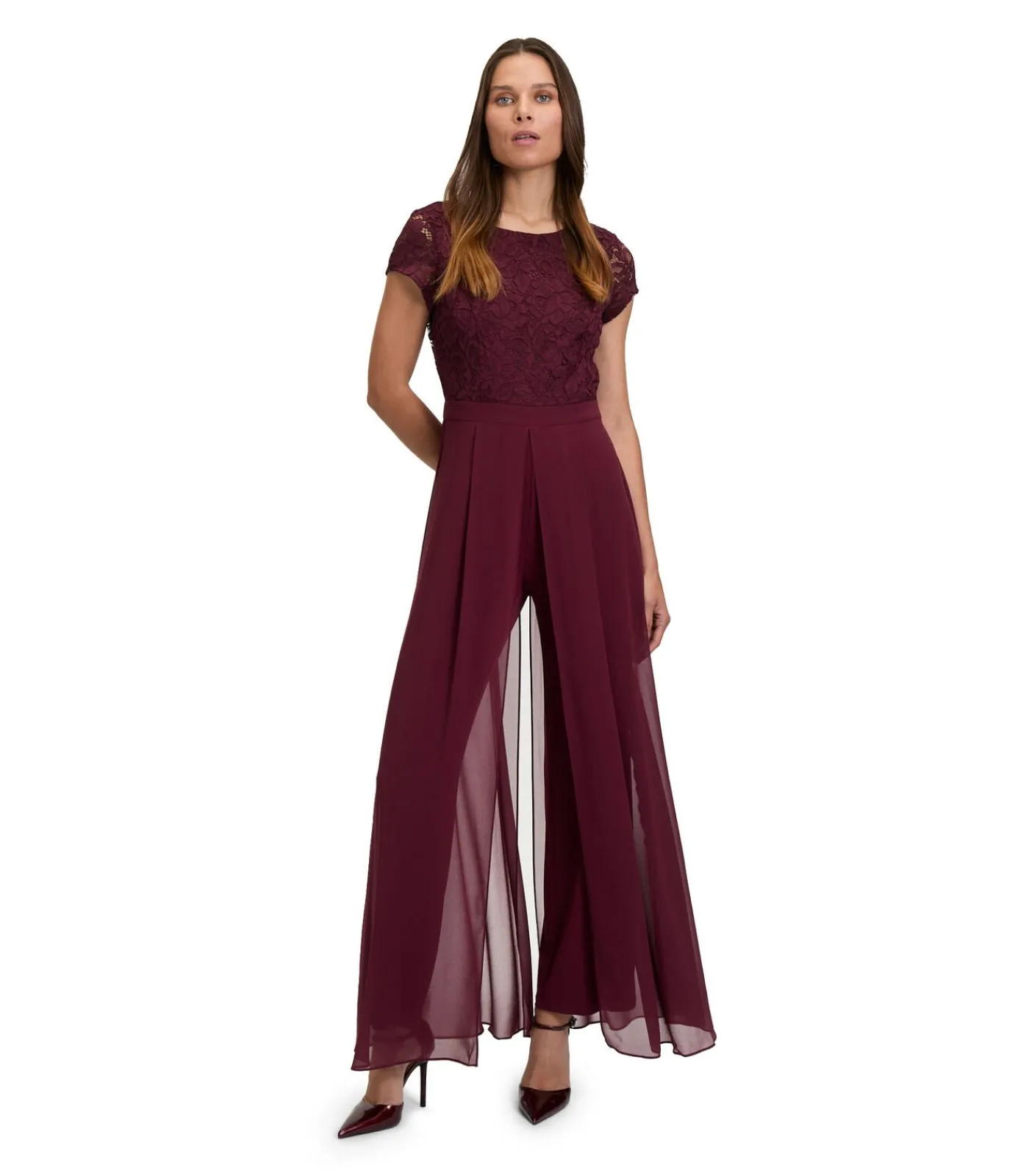 Vera Mont Jumpsuit darkRed/bordeaux Sale