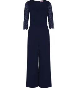Vera Mont Jumpsuit navyBlue Clearance