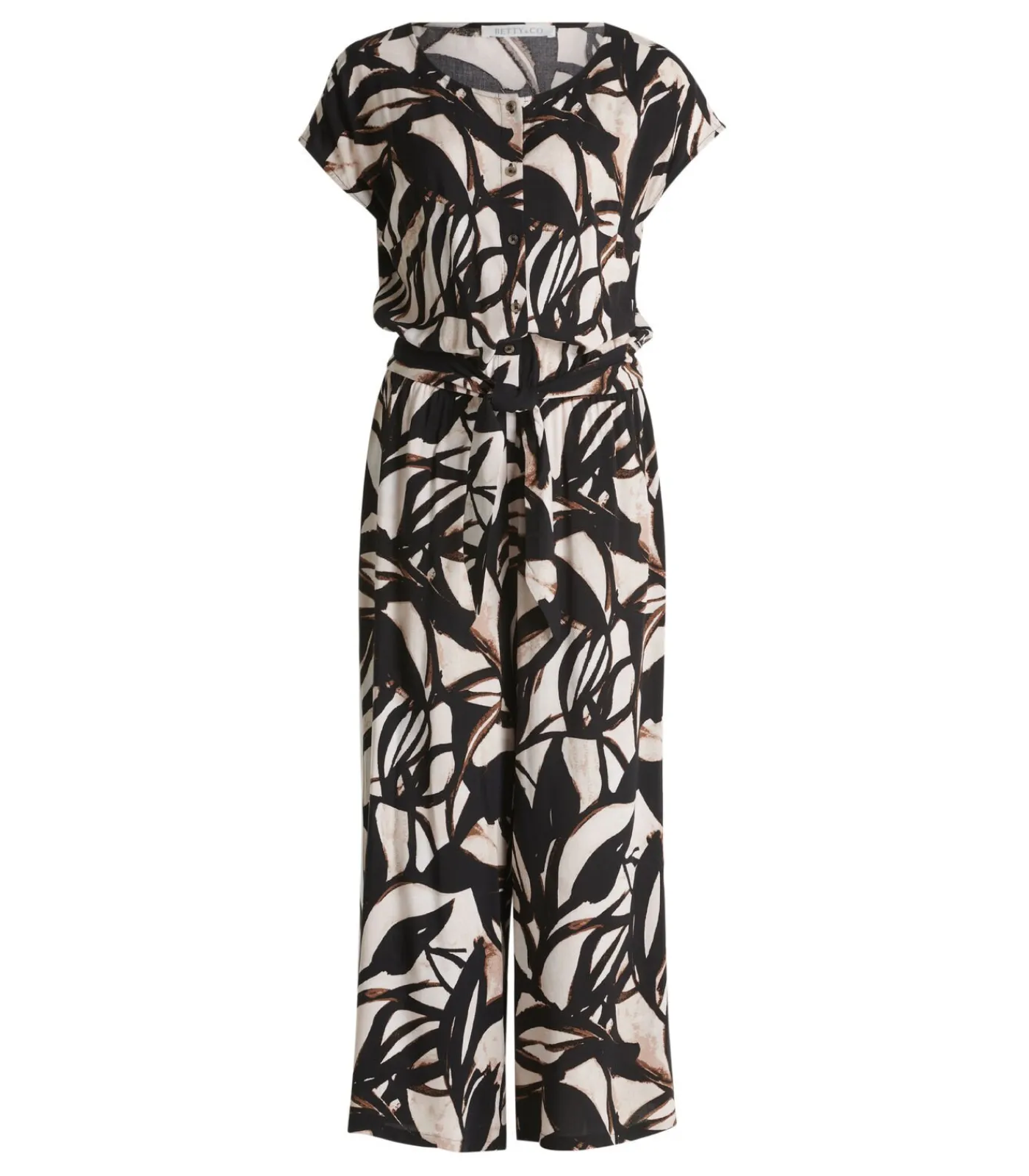 Betty & Co Jumpsuit red/white New