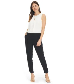 Vera Mont Jumpsuit black/white Online