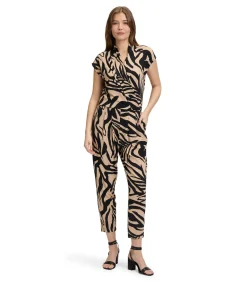 Betty Barclay Jumpsuit blackMulticolor/beige Best