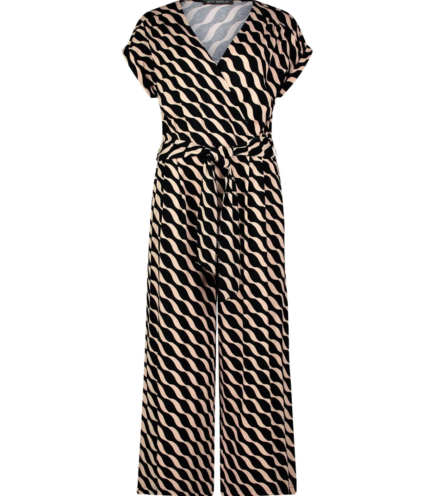 Betty Barclay Jumpsuit blackMulticolor/beige