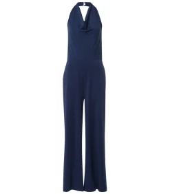 Les Lunes Jumpsuit “PENNY Overall Jersey Wide Leg” darkBlue Outlet