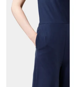 Les Lunes Jumpsuit “PENNY Overall Jersey Wide Leg” darkBlue Outlet