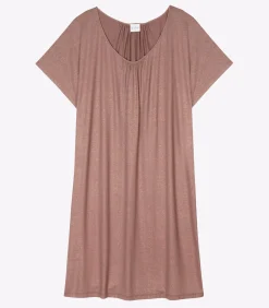 LE CHAT Jurk in viscose RAMATUELLE 942 brown Hot