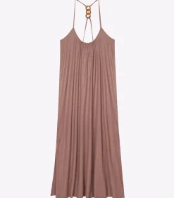 LE CHAT Jurk in viscose RAMATUELLE 941 brown Sale
