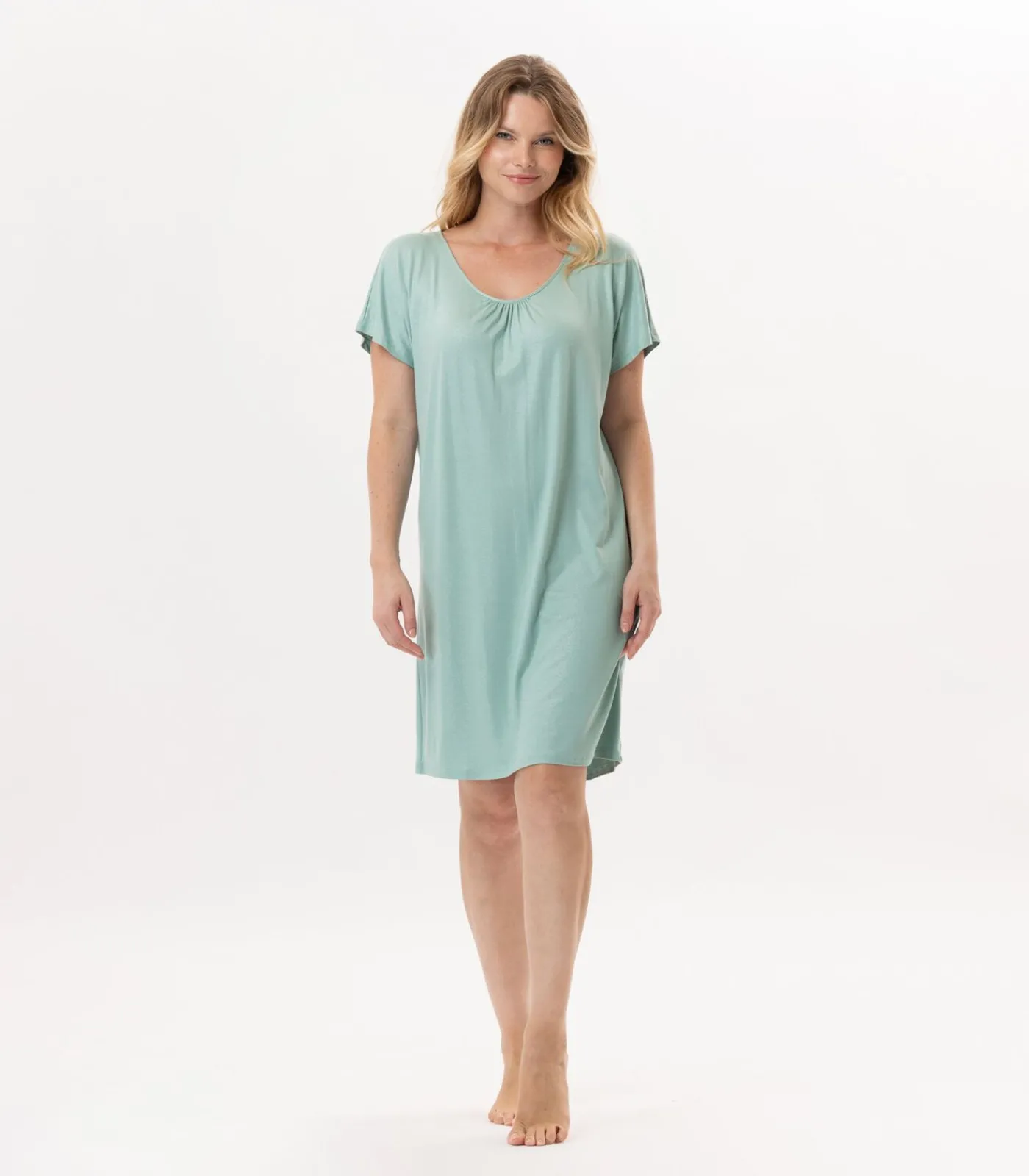 LE CHAT Jurk in viscose RAMATUELLE 942 green Outlet