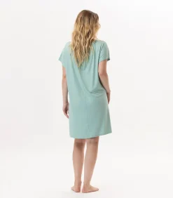 LE CHAT Jurk in viscose RAMATUELLE 942 green Outlet