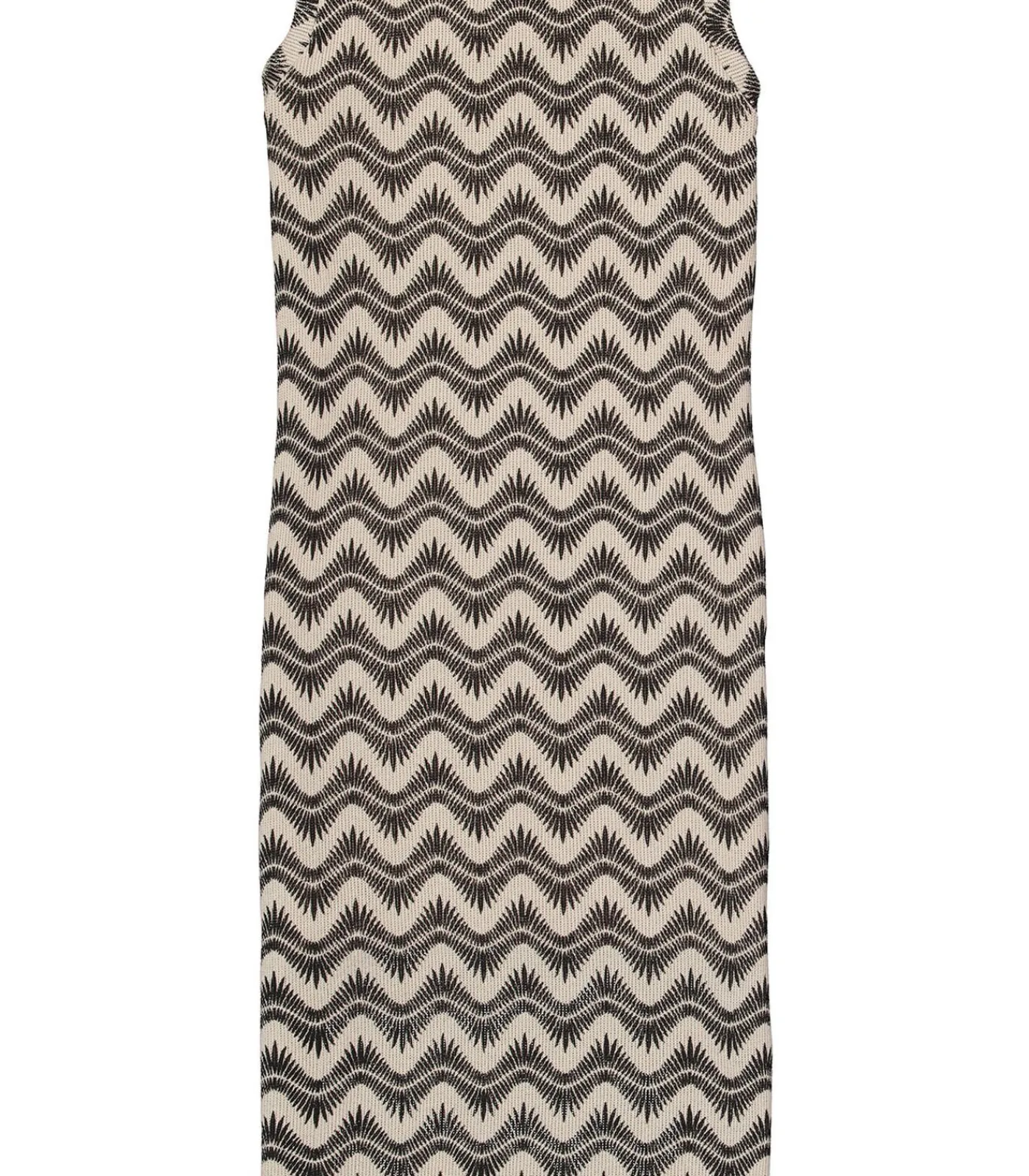 Garcia Jurk met print brown Best