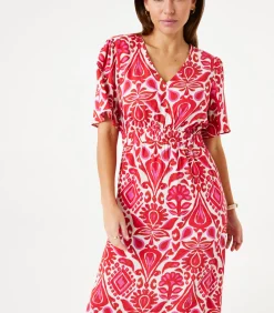 Garcia Jurk met print red Online