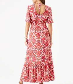 Garcia Jurk met print red Online
