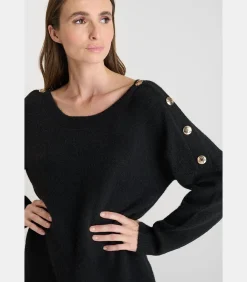 Le Temps des Cerises Jurk recht CARMENA black Discount
