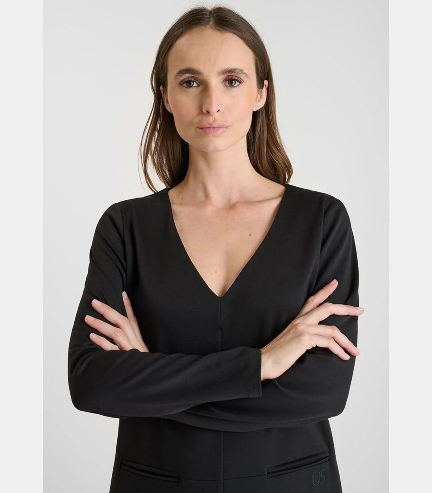 Le Temps des Cerises Jurk recht LOUCIA black New