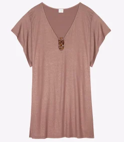 LE CHAT Kaftan in viscose RAMATUELLE 940 brown Hot