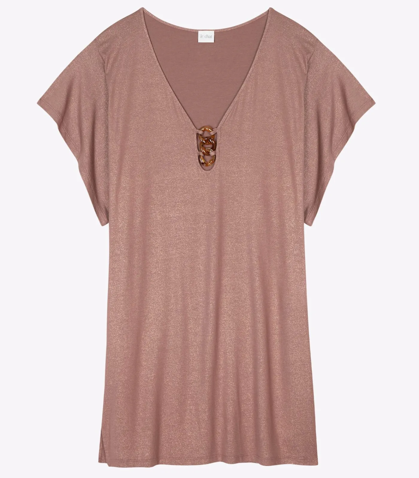 LE CHAT Kaftan in viscose RAMATUELLE 940 brown Hot