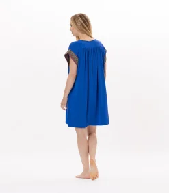 LE CHAT Kaftan van jersey PAMPELONNE 940 blue New