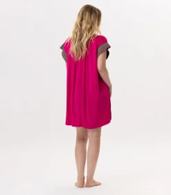 LE CHAT Kaftan van jersey PAMPELONNE 940 pink Hot