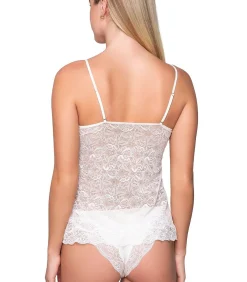 LUNA Kanten hemdje MICRO TOUCH LACE white Best
