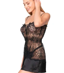 LUNA Kanten nachtpon AMELIE black Best