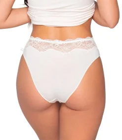 LUNA Kanten slip MICRO TOUCH white New